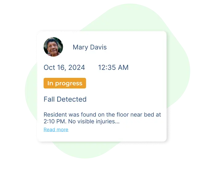 Sample of our dashboard alert notifications.